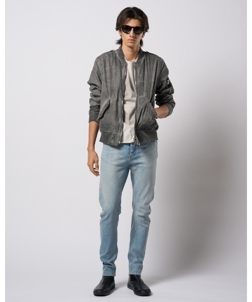 wjk(ダヴルジェイケイ)の「vintage L-2B(MA-1・メンズ・ダークグレー/ブラック/カーキ・SMALL/MEDIUM/LARGE/X-LARGE)」の19枚目の写真