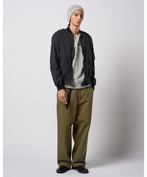 wjk(ダヴルジェイケイ)の「vintage L-2B(MA-1・メンズ・ダークグレー/ブラック/カーキ・SMALL/MEDIUM/LARGE/X-LARGE)」の20枚目の写真