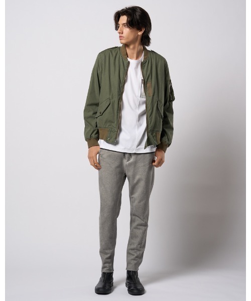 wjk(ダヴルジェイケイ)の「vintage L-2B(MA-1・メンズ・ダークグレー/ブラック/カーキ・SMALL/MEDIUM/LARGE/X-LARGE)」の21枚目の写真