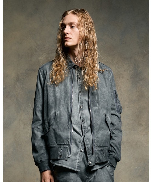 wjk(ダヴルジェイケイ)の「vintage L-2B(MA-1・メンズ・ダークグレー/ブラック/カーキ・SMALL/MEDIUM/LARGE/X-LARGE)」の16枚目の写真