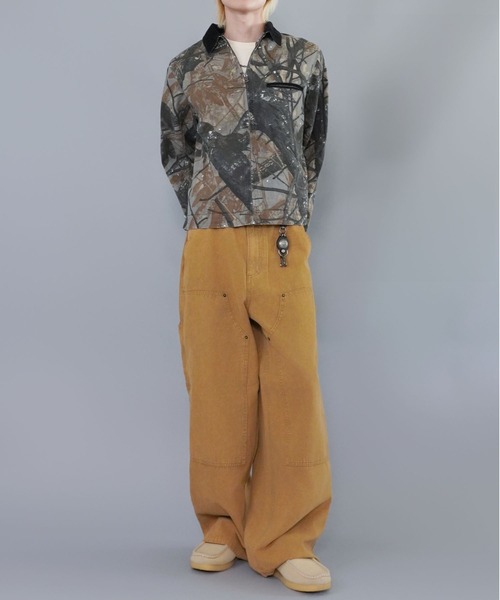 超激レアHiddenリアルツリーカモダックジャケット90s短丈メンズ鬼フェード 短丈デトロイトダックジャケット/カモフラージュ/リアルツリー