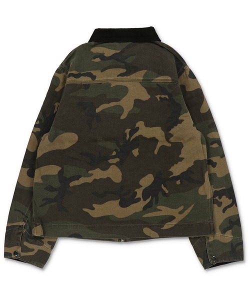 超激レアHiddenリアルツリーカモダックジャケット90s短丈メンズ鬼フェード 超激レアHiddenリアルツリーカモダックジャケット90s短丈メンズ鬼