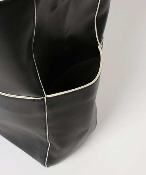 HARE（ハレ）の「パネルショルダーバッグ(HARE)（ショルダーバッグ・レディース・ブラック/オフホワイト・FREE）」の17枚目の写真