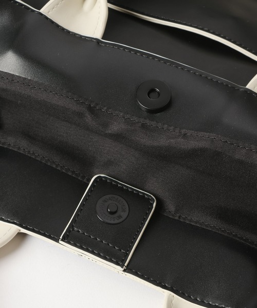 HARE（ハレ）の「パネルショルダーバッグ(HARE)（ショルダーバッグ・レディース・ブラック/オフホワイト・FREE）」の14枚目の写真