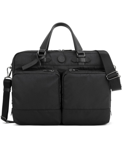 Orobianco(オロビアンコ)の「オロビアンコ ビジネスバッグ ジェッターノ A4サイズ収納可能 14inchPC収納 16L 1170g エキスパンド(容量拡張) 2気室 93152(ビジネスバッグ・メンズ・ダークグレー/ブラック・FREE)」の3枚目の写真