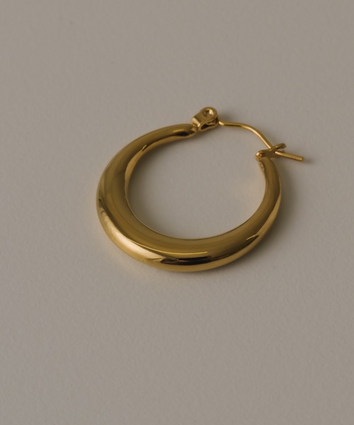 muku(ムク)の「PIERCE/GLOSS HOOP(ピアス(両耳用)・レディース・シルバー/ゴールド・FREE)」の22枚目の写真