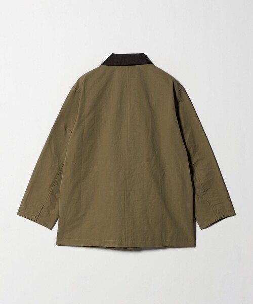 CITEN（シテン）の「<CITEN>ワークデザインジャケット（カバーオール・レディース・モカ/ライム・S/M）」の7枚目の写真