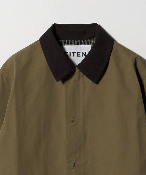CITEN（シテン）の「<CITEN>ワークデザインジャケット（カバーオール・レディース・モカ/ライム・S/M）」の16枚目の写真