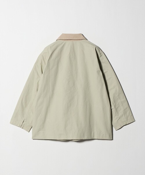 CITEN（シテン）の「<CITEN>ワークデザインジャケット（カバーオール・レディース・モカ/ライム・S/M）」の8枚目の写真