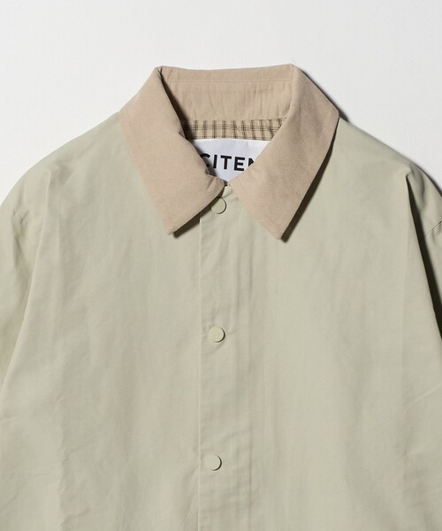 CITEN（シテン）の「<CITEN>ワークデザインジャケット（カバーオール・レディース・モカ/ライム・S/M）」の17枚目の写真