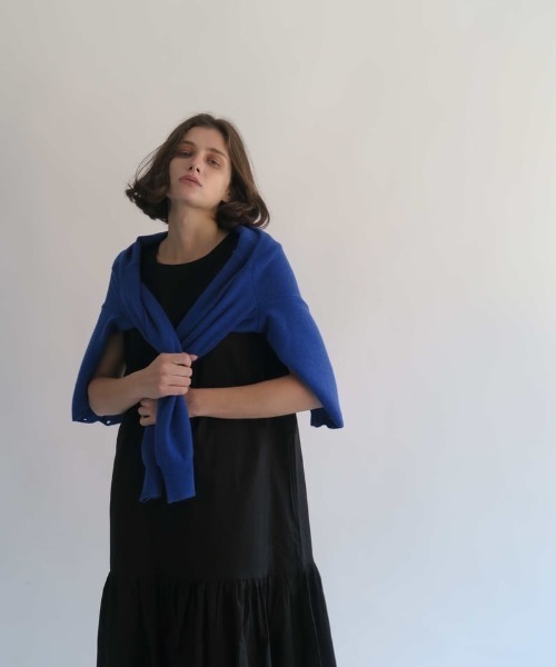 KALENO(カレノ)の「sleeveless tiered op(ワンピース・レディース・ブラック・FREE)」の3枚目の写真