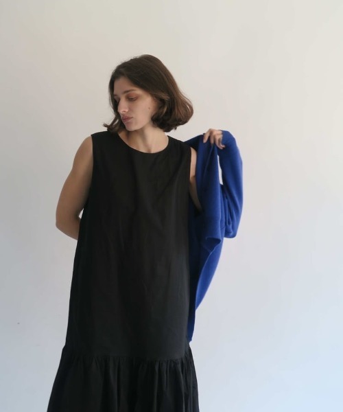 KALENO(カレノ)の「sleeveless tiered op(ワンピース・レディース・ブラック・FREE)」の5枚目の写真