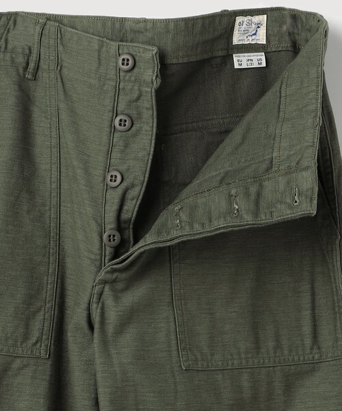 orSlow(オアスロウ)の「or slow/オアスロウ U.S ARMY FATIGUE PANTS(その他パンツ・メンズ・オリーブ/ベージュ/ブラック・1/2/3)」の10枚目の写真