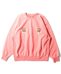 HOUSTON ピグメントリバーススウェット(TIGER)