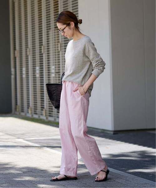 FRAMeWORK（フレームワーク）の「≪追加≫NEWスラブベアテンプルオーバー2（Tシャツ/カットソー・レディース・グレー/ホワイト/ベージュ/スミクロ・FREE）」の6枚目の写真