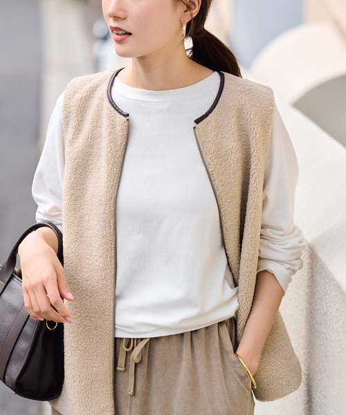 [FRAMeWORK]スラブベアテンプルオーバー ≪追加≫NEWスラブベアテンプルオーバー2（Tシャツ/カットソー