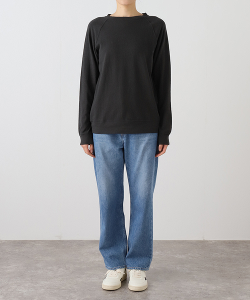 FRAMeWORK（フレームワーク）の「≪追加≫NEWスラブベアテンプルオーバー2（Tシャツ/カットソー・レディース・グレー/ホワイト/ベージュ/スミクロ・FREE）」の21枚目の写真