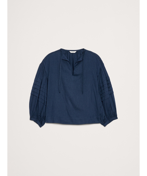 Banana Republic（バナナリパブリック）の「フランネル ペザント ブラウス（シャツ/ブラウス・レディース・グレー/ピンク/ネイビー・L/XS/M/S）」の9枚目の写真