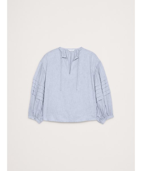 Banana Republic（バナナリパブリック）の「フランネル ペザント ブラウス（シャツ/ブラウス・レディース・グレー/ピンク/ネイビー・L/XS/M/S）」の11枚目の写真
