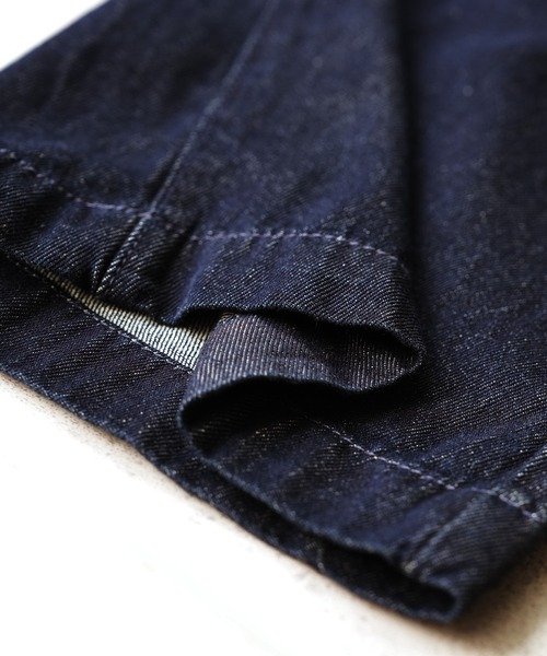 reca(レカ)の「デニムオールゴムワイドパンツ(デニムパンツ・レディース・ネイビー・M)」の15枚目の写真