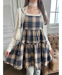 PHILLY（フィリー）の「《新作★》リボンチェックミニティアードワンピース（ワンピース）」