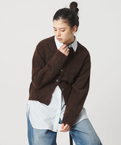 ユナイテッドアローズ フォックスカシミヤブレンド カーディガン フォックスカシミヤブレンド カーディガン｜ユナイテッドアローズ