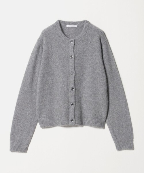 フォックスカシミヤブレンド クルーネックカーディガン（カーディガン