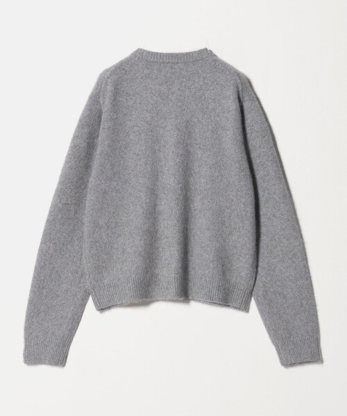 フォックスカシミヤブレンド クルーネックカーディガン（カーディガン