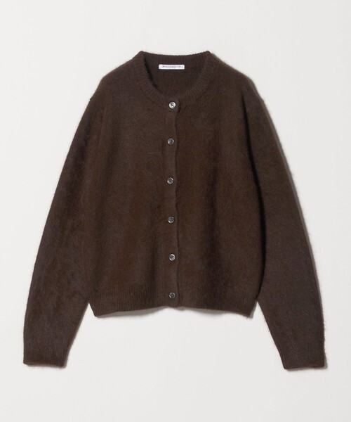 フォックスカシミヤブレンド クルーネックカーディガン（カーディガン