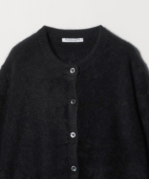 フォックスカシミヤブレンド クルーネックカーディガン（カーディガン