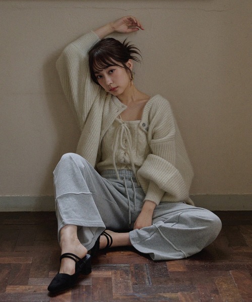 spangle knit ensemble / スパンコールニットアンサンブル