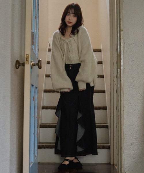 spangle knit ensemble / スパンコールニットアンサンブル