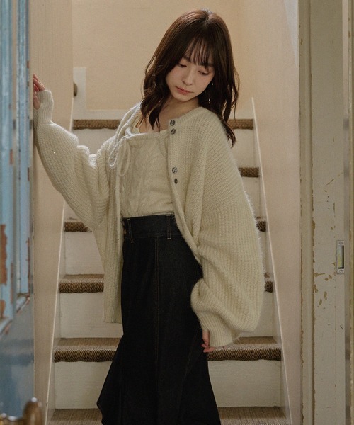 spangle knit ensemble / スパンコールニットアンサンブル