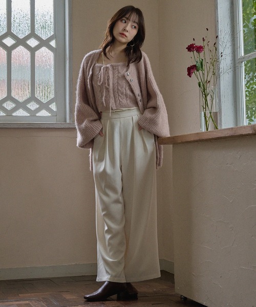 spangle knit ensemble / スパンコールニットアンサンブル