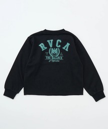 RVCA(���[�J)��RVCA �L�b�Y ARCH COLLEGE CROPPED CREW �g���[�i�[ �y2025�N�H�~���f���z @autumn/���[�J�L�b�Y�A�[�`���S�X�E�F�b�g�g���[�i�[(�X�E�F�b�g)