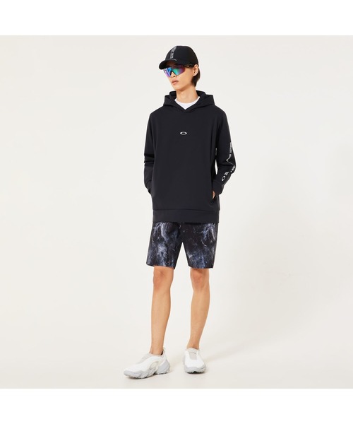 OAKLEY(オークリー)の「オークリー O-SYNC PACK PULLOVER HOODIE/フーディー・プルオーバー/ゴルフ/カジュアル/吸汗速乾/ストレッチ/軽量/MENS/メンズ/OAKLEY(パーカー・メンズ・ブラック/オリーブ・M/L/S/XL)」の6枚目の写真