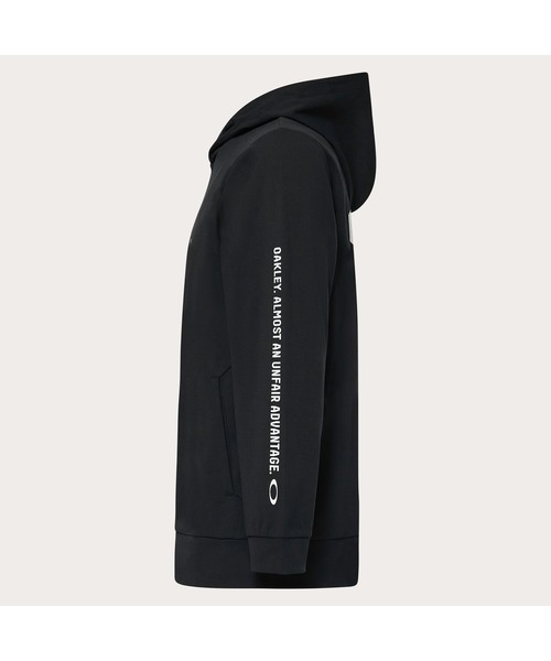 OAKLEY(オークリー)の「オークリー O-SYNC PACK PULLOVER HOODIE/フーディー・プルオーバー/ゴルフ/カジュアル/吸汗速乾/ストレッチ/軽量/MENS/メンズ/OAKLEY(パーカー・メンズ・ブラック/オリーブ・M/L/S/XL)」の3枚目の写真