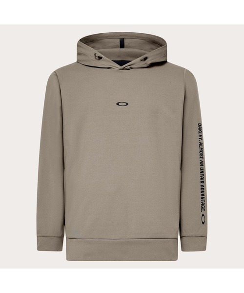 OAKLEY(オークリー)の「オークリー O-SYNC PACK PULLOVER HOODIE/フーディー・プルオーバー/ゴルフ/カジュアル/吸汗速乾/ストレッチ/軽量/MENS/メンズ/OAKLEY(パーカー・メンズ・ブラック/オリーブ・M/L/S/XL)」の20枚目の写真