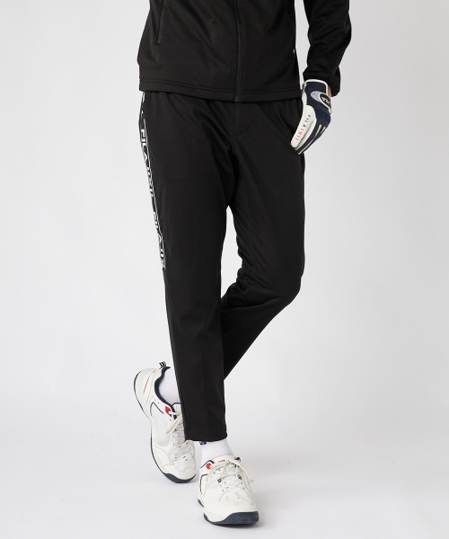 FILA GOLF(フィラゴルフ )の「【FILA GOLF:フィラゴルフ】ライトボンディングパンツ 軽量・防風性・ストレッチ性 ゴルフ(その他パンツ・メンズ・ブラック/ホワイト・MEDIUM/LARGE/X-LARGE)」の3枚目の写真