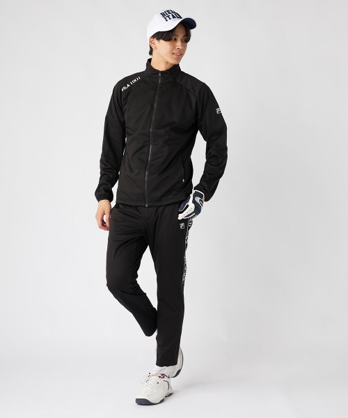 FILA GOLF(フィラゴルフ )の「【FILA GOLF:フィラゴルフ】ライトボンディングパンツ 軽量・防風性・ストレッチ性 ゴルフ(その他パンツ・メンズ・ブラック/ホワイト・MEDIUM/LARGE/X-LARGE)」の11枚目の写真