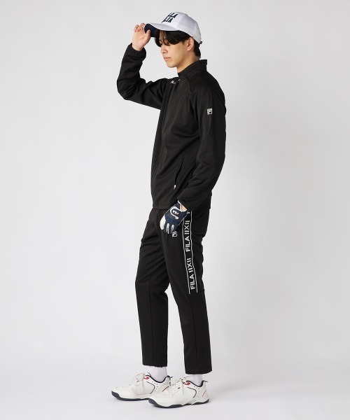 FILA GOLF(フィラゴルフ )の「【FILA GOLF:フィラゴルフ】ライトボンディングパンツ 軽量・防風性・ストレッチ性 ゴルフ(その他パンツ・メンズ・ブラック/ホワイト・MEDIUM/LARGE/X-LARGE)」の12枚目の写真