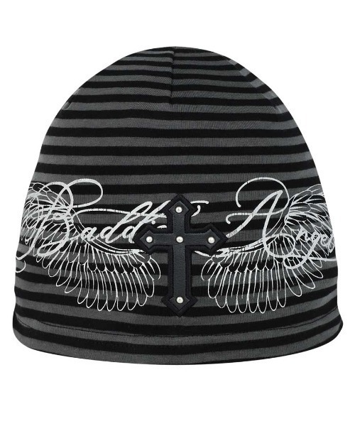 A'GEM/9 × .kom 『NIIER NOR/ニアノア』 BADDIE ANGEL CROSS BEANIE