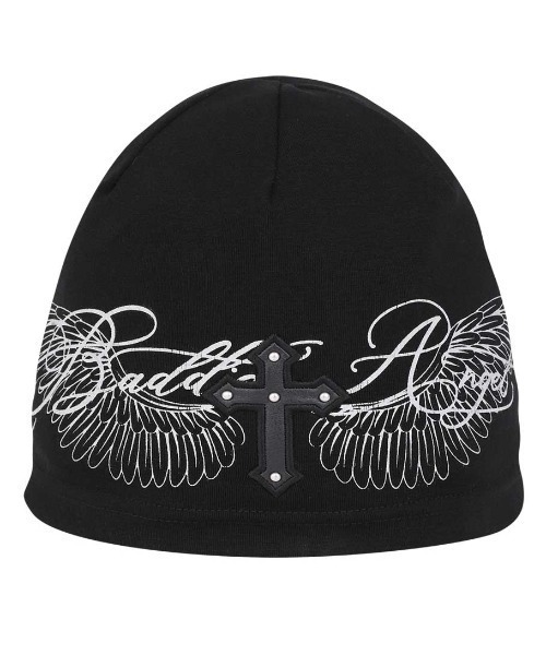 ダ*ン様 ꧁꧂CPビーニー A'GEM/9 × .kom 『NIIER NOR/ニアノア』 BADDIE ANGEL CROSS BEANIE