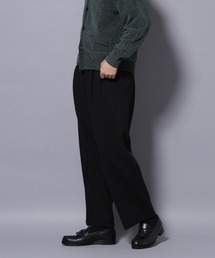 NANO universe | テックメルトンワイドスラックス(スラックス)