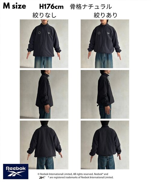 Reebok】リバーシブルブルゾン（ブルゾン）｜Reebok（リーボック）の