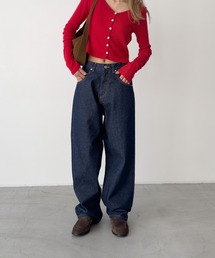 CANAL JEAN（キャナルジーン）の「choice_cnl　テーパードデニムパンツ（デニムパンツ）」