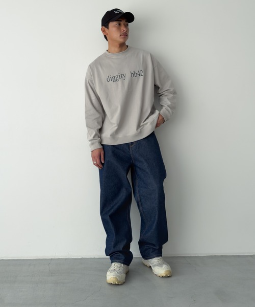CANAL JEAN(キャナルジーン)の「choice_cnl テーパードデニムパンツ(デニムパンツ・レディース・インディゴブルー・0/00/3/2/1)」の2枚目の写真