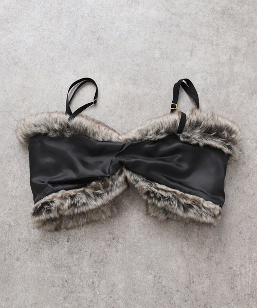セール】【FUMIE TANAKA(フミエタナカ)】animal far bustier：ビスチェ