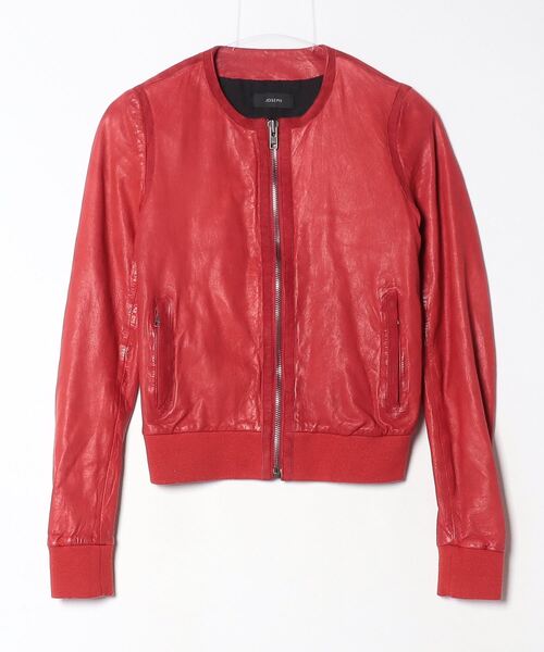 セール/ブランド古着】JOSEPH｜ジョセフのブルゾン（レッド/赤色系