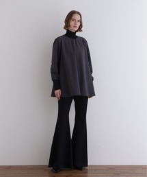 LE PHIL ハイストレッチ裏起毛プルオーバー EC限定カラー/ホワイト